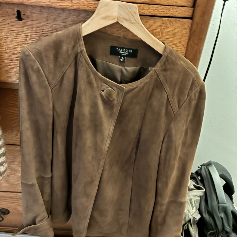 Talbot's Suede Leather Jacket 8P